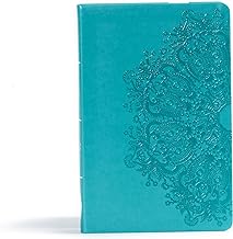 CSB ULTRATHIN REFERENCE BIBLE T/I L/T TEAL - Holman